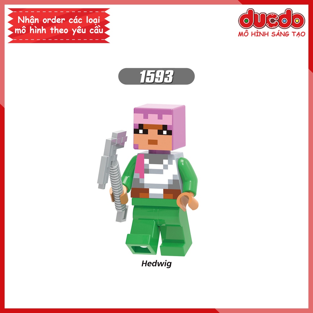 Minifigures các nhân vật Minecraft - Đồ chơi Lắp ghép Xếp hình Mini Mô hình XINH X0299