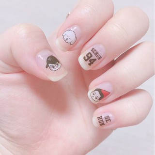{Fansite Hàn - Có sẵn} Decal water EXO (decal dán móng)