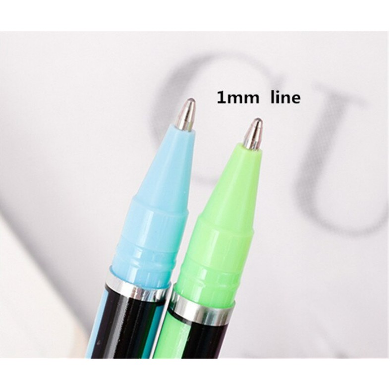 [Hàng chuẩn] Bộ bút bi màu dạ quang nhiều màu sắc Neon Gel Color Pen - Đủ loại 12/18/24/36/48