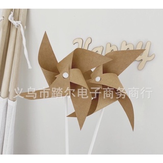 Chong chóng Nâu phong cách INS_Nhà Cam