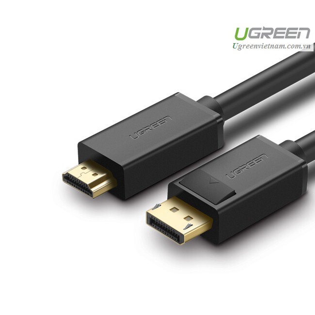 Cáp Displayport to HDMI 1,5M Ugreen 10239 Chính hãng, Cao cấp