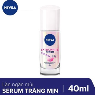 Lăn khử mùi Serum trắng mịn Nivea Extra White Serum 40ml (ngọc trai)
