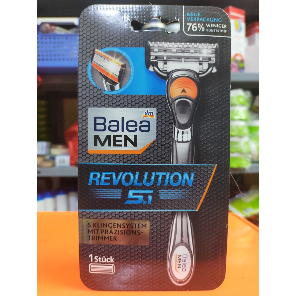 Dao cạo râu Balea MEN Revolution 5.1 5 lưỡi của Đức