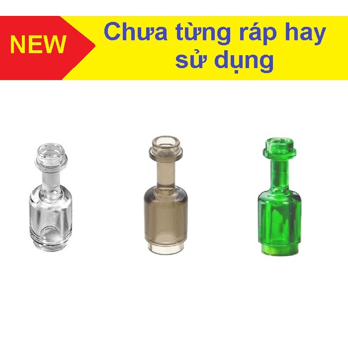 Đồ chơi xếp hình phụ kiện Lego Minifigure, Utensil Bottle - Chai nước