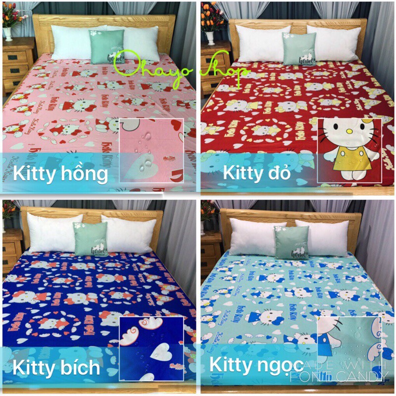 Ga chống thấm❤️FREESHIP❤️drap chống thấm cotton thun phủ nano