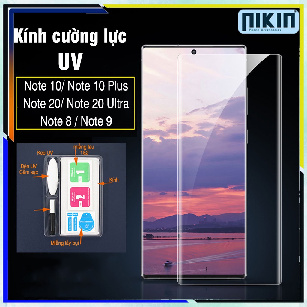Kính cường lực Samsung S21 Ultra/ S22 Ultra / S20 Ultra/ S20 Plus / S20 / S10 5G/ S10 Plus/ S10 – Mỏng, độ cứng 9H UV