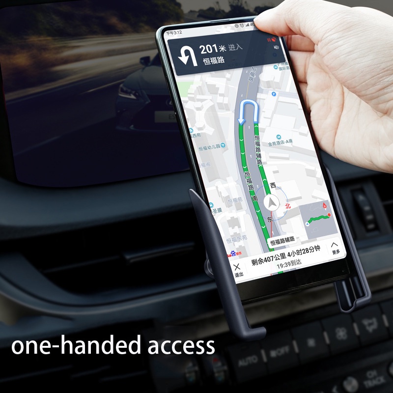 Giá Đỡ Điện Thoại / Giá Đỡ Điện Thoại / Thiết Bị iPhone Android Gắn Lỗ Thông Gió Xe Hơi