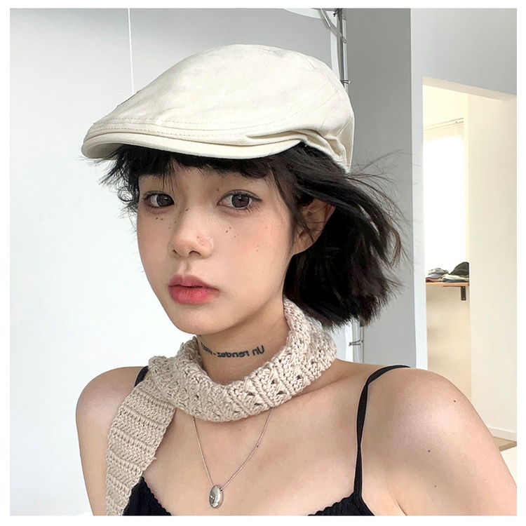 Mũ Nồi Phong Cách Retro Dễ Thương Cho Nữ