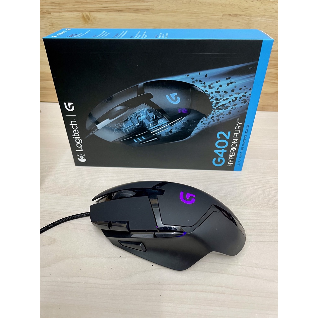 Chuột Chơi Game Có Dây Logitech Hyperion Fury G402 4000DPI LED 8 Phím  SPTECH COMPUTER
