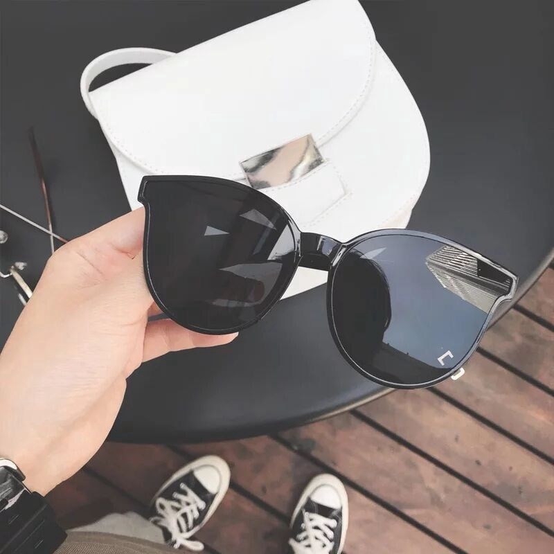 Theo Phong Cách Hàn Quốc Mới Kính Mát Nữ-Hộp Lớn Retro Kính Mát