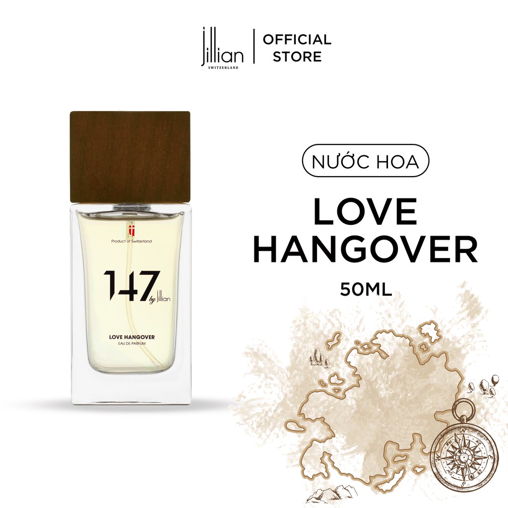 Nước hoa nam 147 by Jillian: Love Hangover (EDP) 50ml