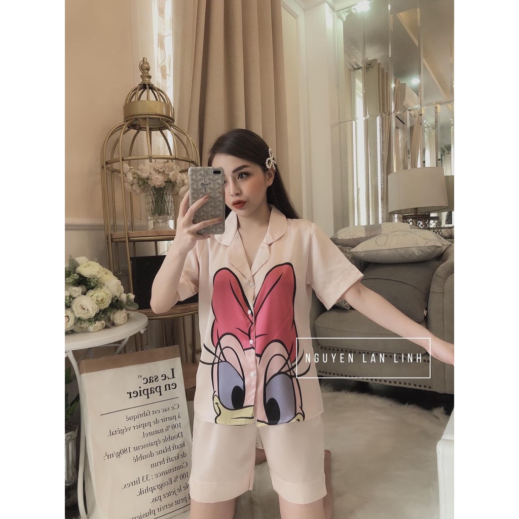 Đồ bộ🍓Bộ ngủ lụa satin cao cấp kẻ xanh hàng hot | BigBuy360 - bigbuy360.vn