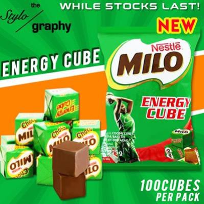 Combo 2 gói kẹo Milo Cube 100 viên của Thái Lan