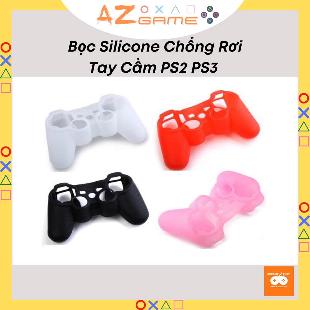 Bọc Silicon cho Tay Cầm PS2 PS3 Cao Cấp