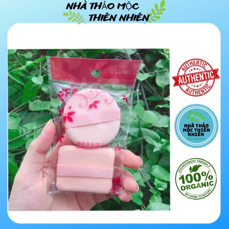 Set bông phấn trang điểm Esance