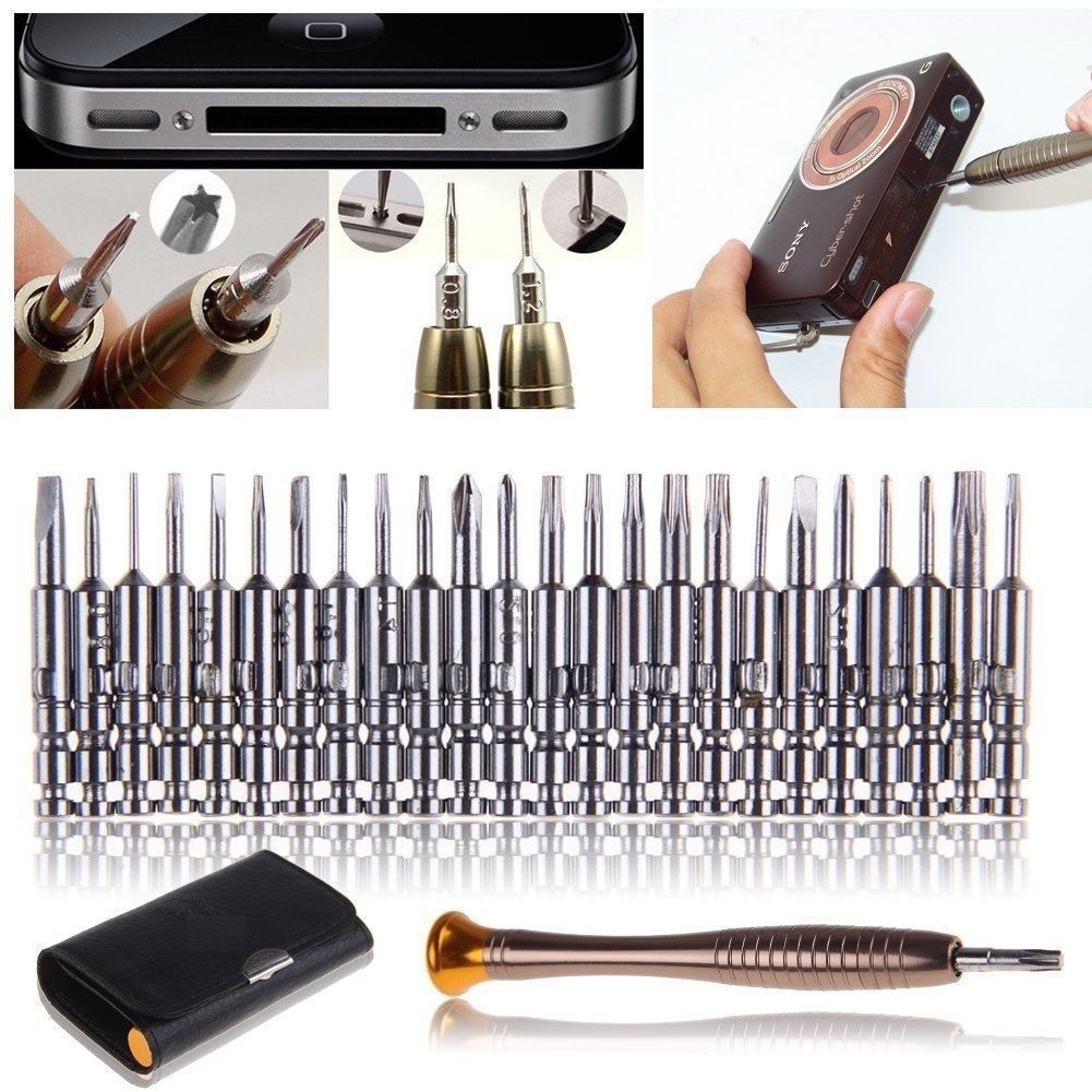 Bộ Tua Vít 25 Trong 1 Dùng Sửa Chữa Điện Thoại / Máy Tính Bảng / Laptop / Máy Tính Bảng Tiện Dụng