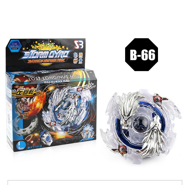 Bộ đồ chơi con quay hồi chuyển Beyblade Burst B66 vui nhộn kèm máy phóng cho trẻ
