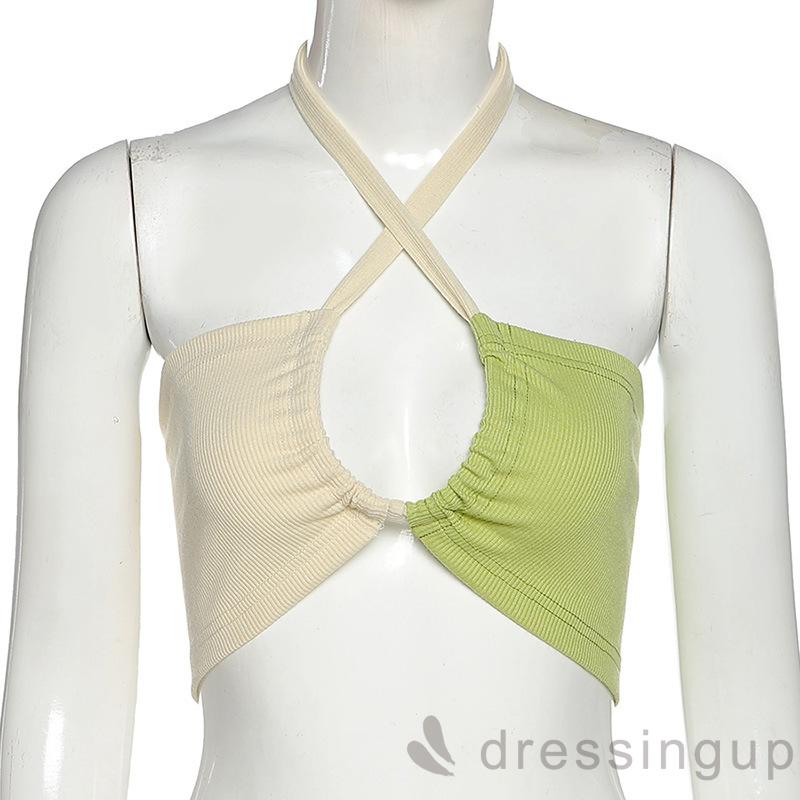 Áo lửng cổ yếm hở lưng phong cách gợi cảm dành cho nữ