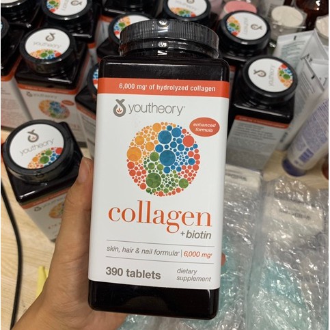 Viên uống bổ xung colagen mỹ youtheory hàng chính hãng mỹ [Hộp 390 Viên] | BigBuy360 - bigbuy360.vn
