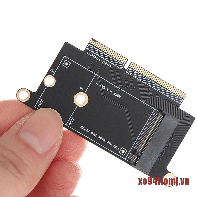 Card Chuyển Đổi Xmj New A1708 Ssd Nvme Pci Express Pcie To Ngff M2 Ssd Adapter M.