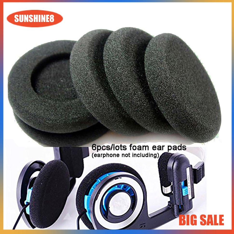 【SUN】6Pcs Ear Pads Ear Pads Soft Foam Cushion For Koss Para Porta Pro Pp Px100