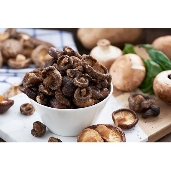 Nấm hương sấy giòn dj&a shiitake mushroom 65g và 225g Healthy care