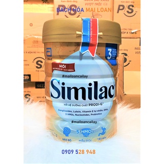 Sữa bột Similac Abbott 1 2 3 4 900g
