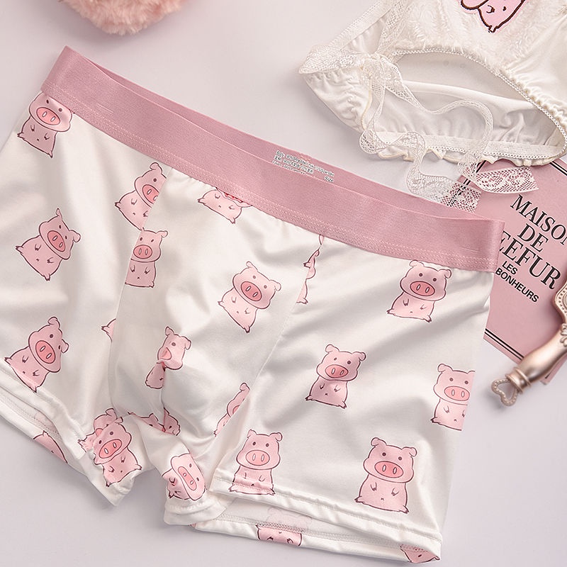 Bộ Đồ Lót Họa Tiết Heo Con Dễ Thương Xinh Xắn