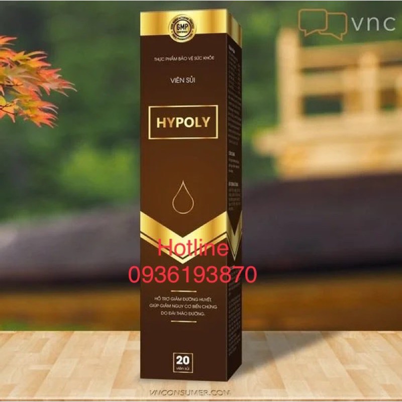 [Mã 66FMCGSALE hoàn 8% xu đơn 500K] VIÊN SỦI HYPOLY 👍 [CHÍNH HÃNG] ❤️ HYPOLY HỖ TRỢ ĐƯỜNG HUYẾT | BigBuy360 - bigbuy360.vn