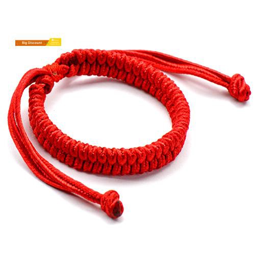 [Hàng Có Sẵn] Dây Bện Thủ Công Màu Đỏ Thời Trang Unisex