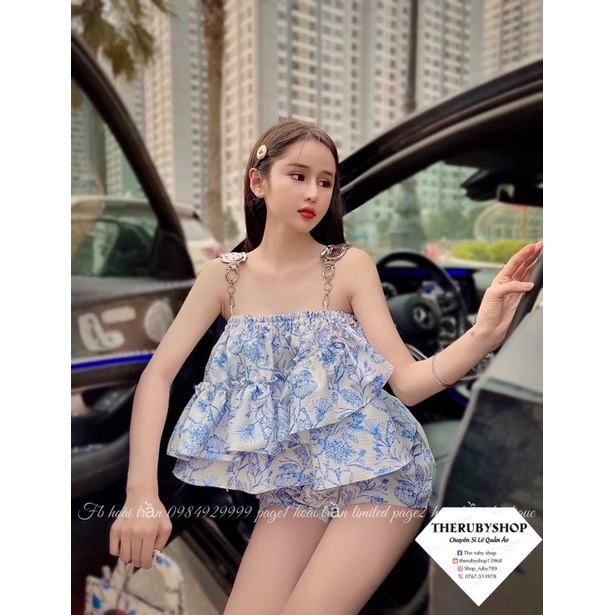 Sét bèo gấm nổi hai dây kim loại