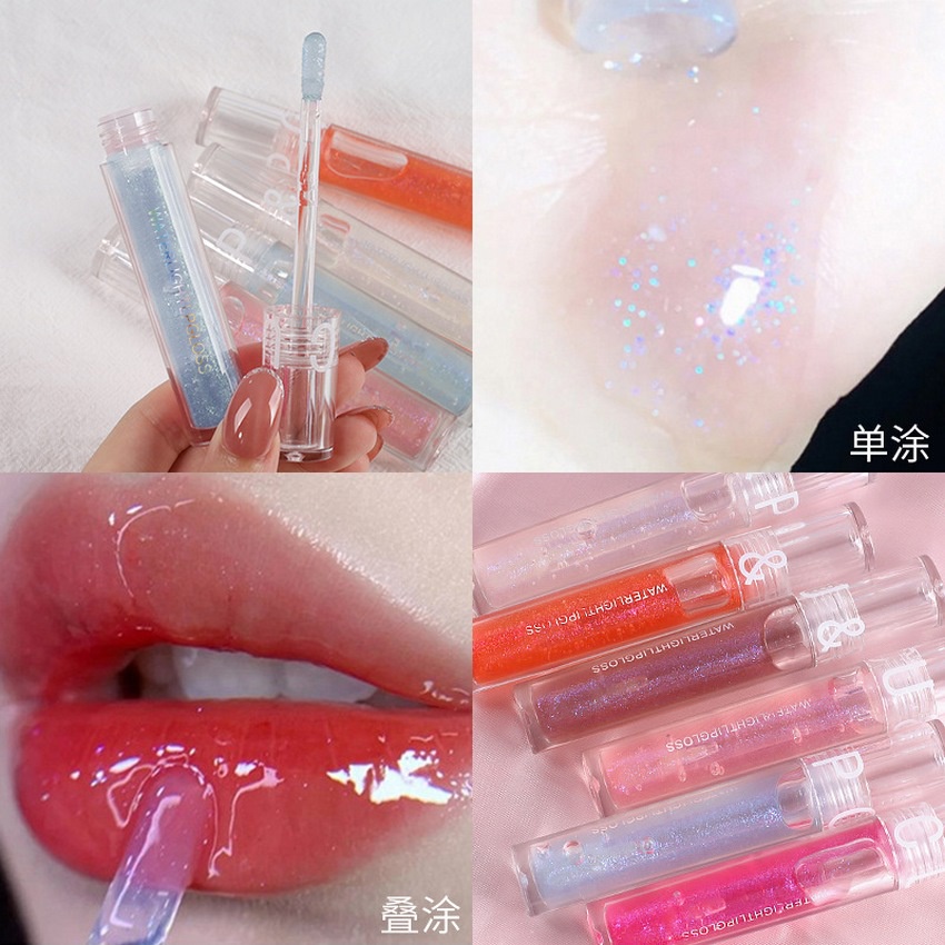 Son bóng Nội địa Trung nhũ lấp lánh giúp môi căng mọng GALA HOME