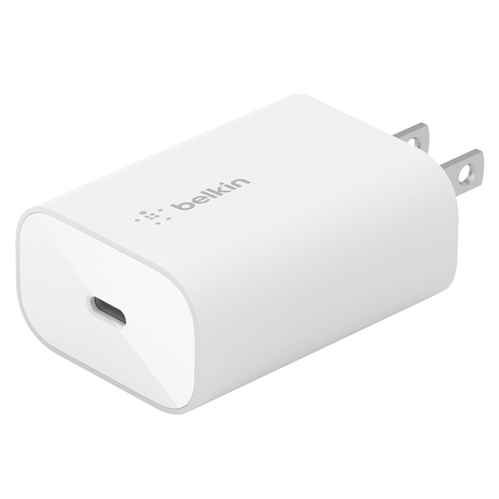 Adapter sạc nhanh 25W USB-C PD (PPS) Belkin - WCA004dqWH - HÀNG CHÍNH HÃNG - BẢO HÀNH 1 ĐỔI 1 TRONG 2 NĂM