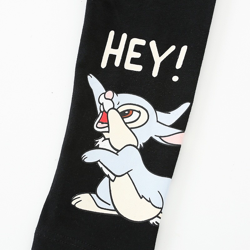 Quần legging Malwee đen nai thỏ MW7928 cho bé gái 2-8 tuổi - Little Maven Official Store