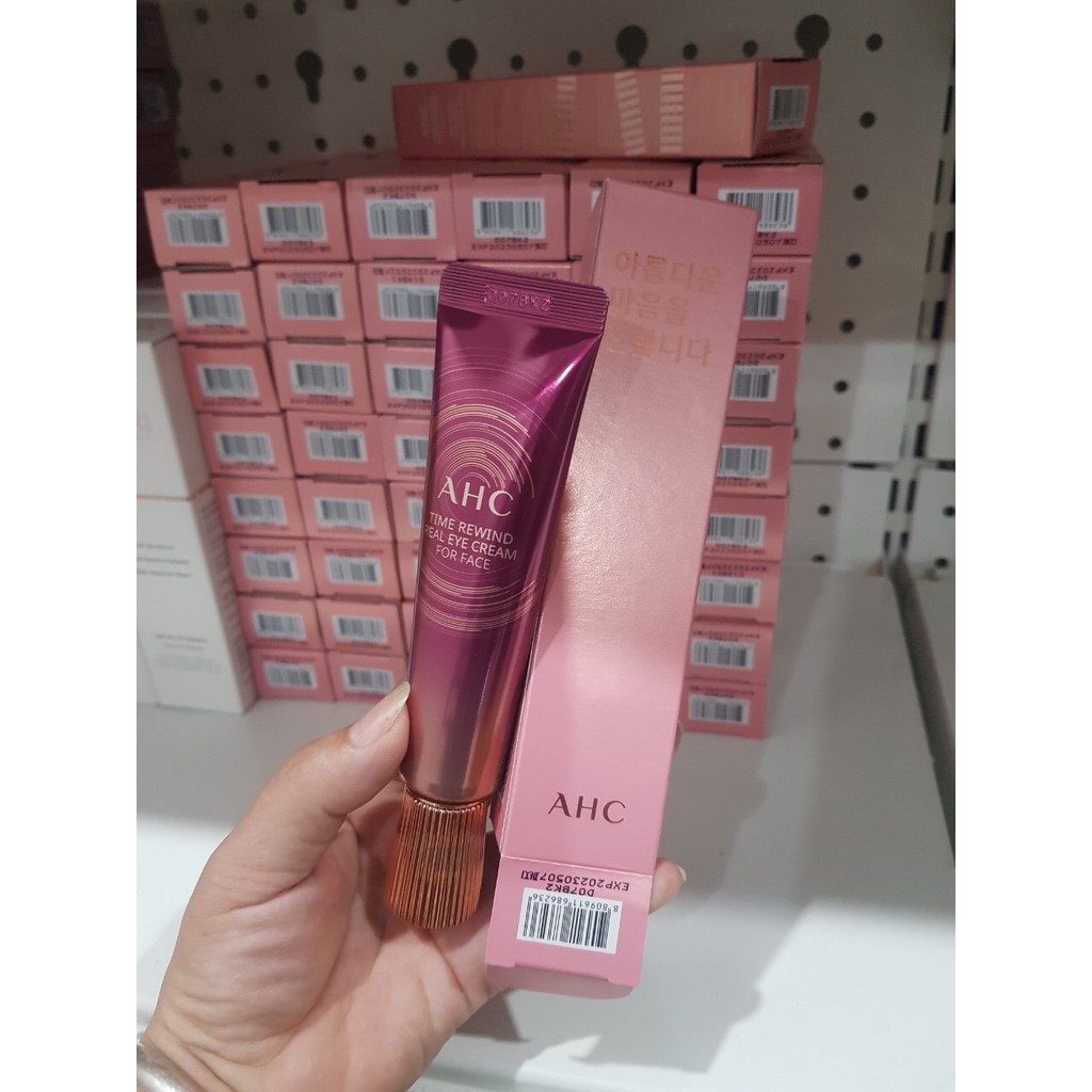 KEM DƯỠNG MẮT AHC AGELESS REAL EYE CREAM FOR FACE 30ml | BigBuy360 - bigbuy360.vn