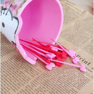 🌸🌸Tăm ăn trái cây Hello Kitty🌸🌸