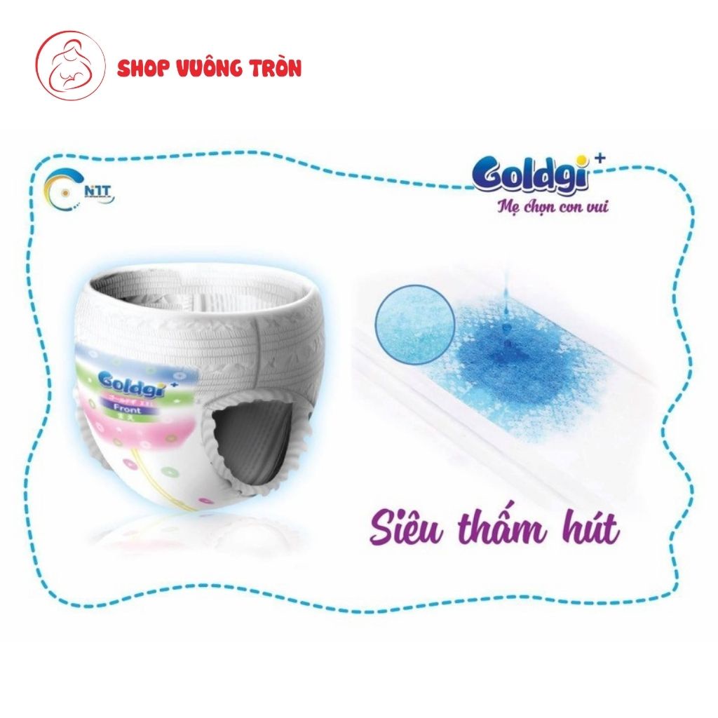 Tã/Bỉm Dán/Quần GOLDGI Nội Địa Nhật Siêu Thấm Chống Hăm, An Toàn Cho Da Em Bé Đủ Size NB92 S84 M66 L56 M60 L48 XL44