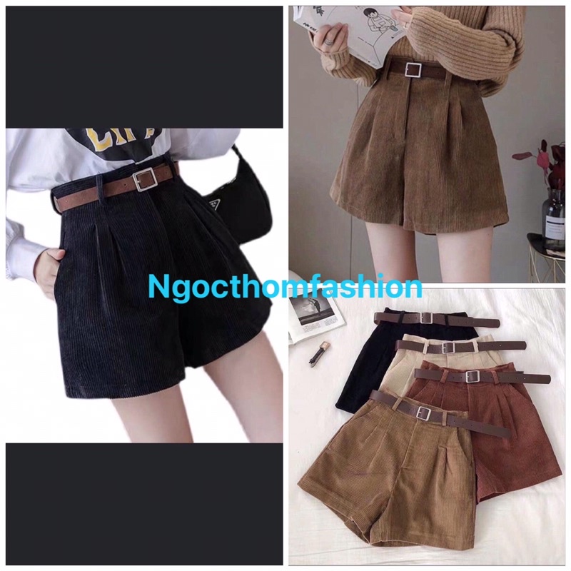 QUẦN ĐÙI SHORT NỮ NHUNG GIÁ SIÊU RẺ