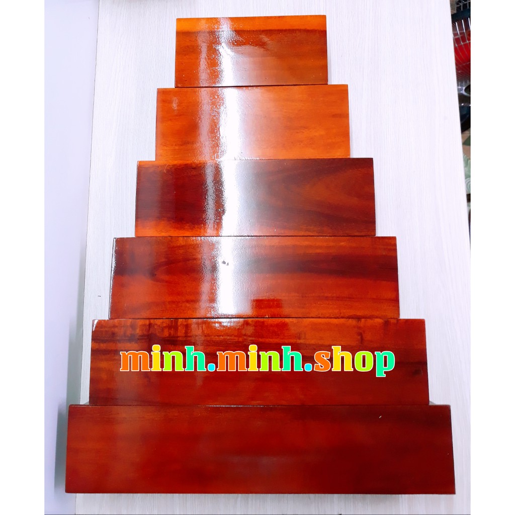 Đôn gỗ đế gỗ dài kê tượng thờ, kiếng thờ