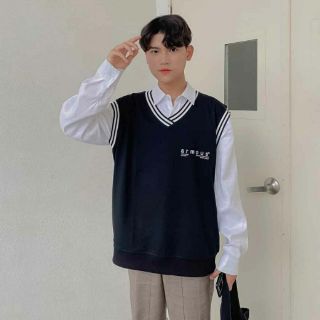 Áo Gile Logo Armous Đen
