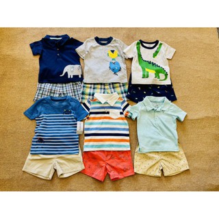 SUSU set 2 bộ cộc carter