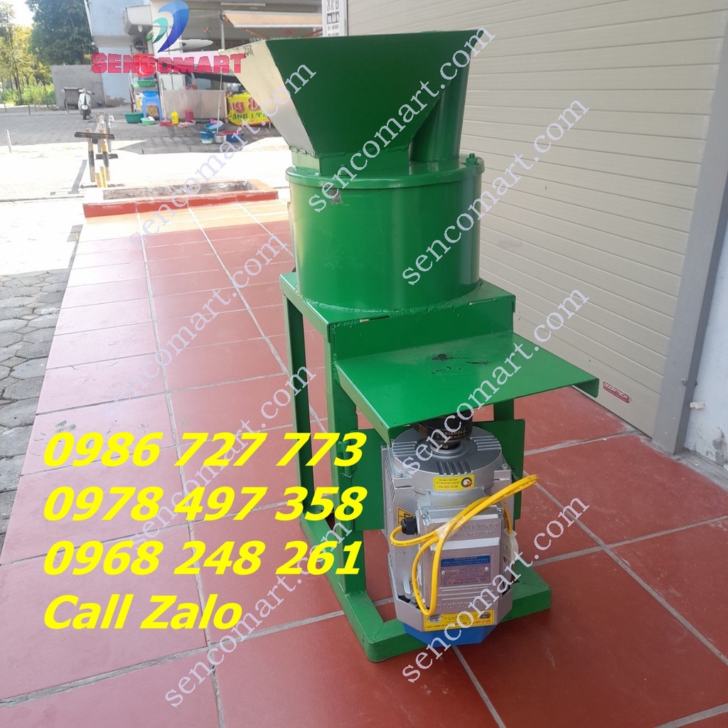 Máy xay chuối cỏ đa năng kết hợp nghiền cua ốc, ngô thóc cho gia súc