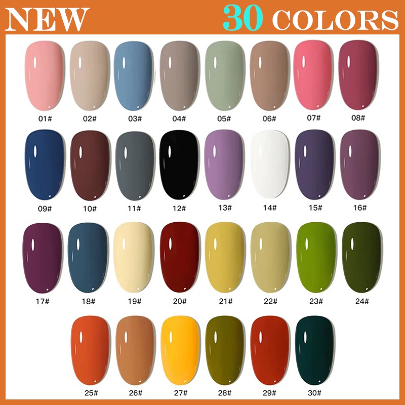 Gel Sơn Móng Tay 30 Màu Thời Trang