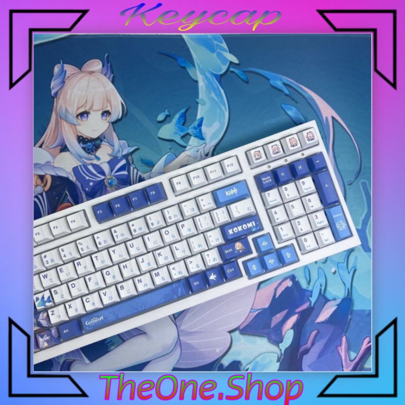 Gensin Impact Keycap cheery profile PBT chủ đề nhân vật KoKoMi