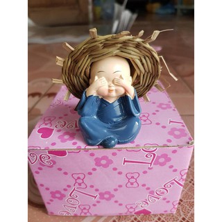 Bộ tượng 4 điều không đội nón rơm