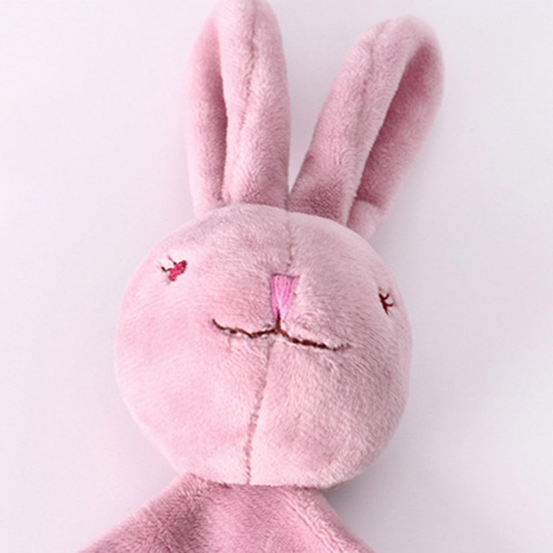 1 Chăn Quấn Giữ Ấm Bằng Vải Nhung Hình Thỏ Dễ Thương Cho Bé