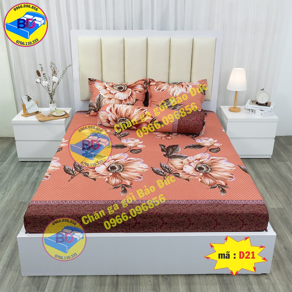 Set ga gối cotton poly ( gồm 4 món )