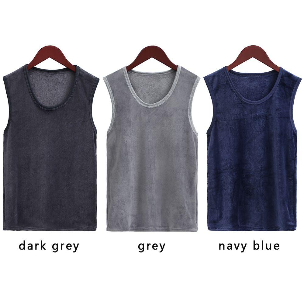 Bsuns Áo Tank Top Ba Lỗ Lót Lông Cừu Đôi Cỡ Lớn Cho Nam