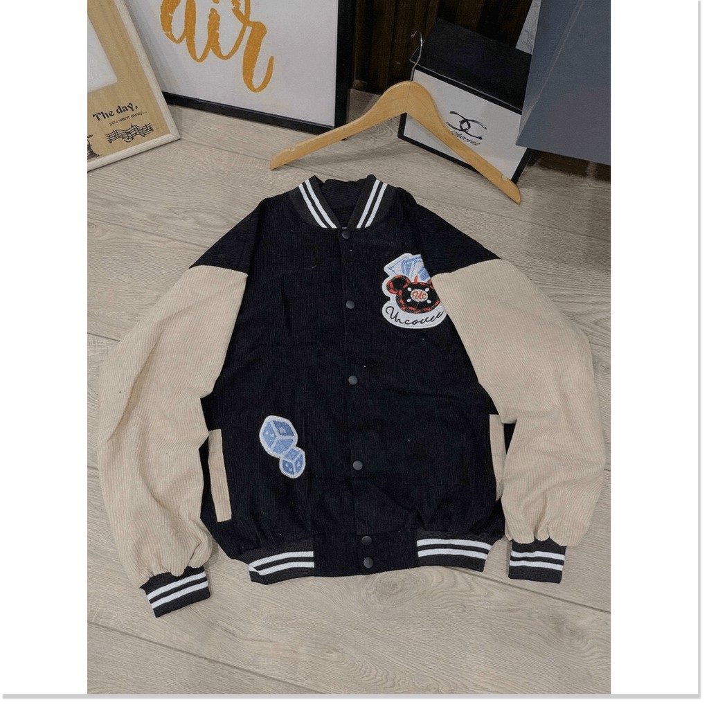 ÁO KHOÁC NHUNG BOMBER NỮ,THIẾT KẾ CHẤT LIỆU VÃI THOÁNG MÁT HỢP THỜI TRANG  THỜI TRANG KME.STORE