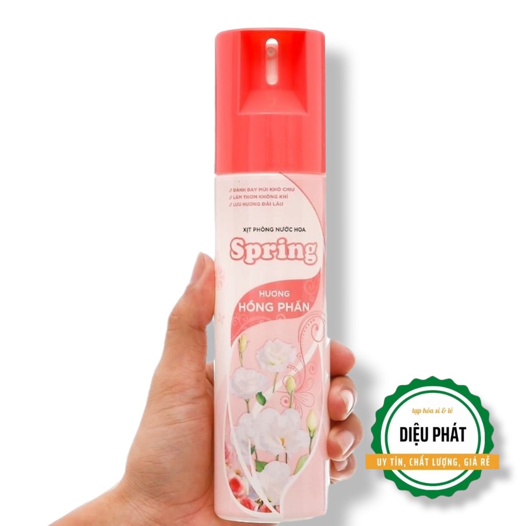 ⚡️Xịt Phòng Spring Hương Hồng Phấn 280ml